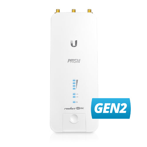 Ubiquiti Rocket AC Prism Gen2 5GHz Radio with speeds up to 450+Mbps, 50+ Client Capacity, Integrated GPS sync, 2Yr Warr