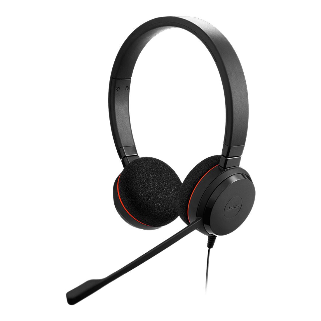 Jabra Evolve 20 MS Stereo SE USB-C, USB-C Variant, Passive Noise Cancellation, Easy 0 management, Plug-and-play