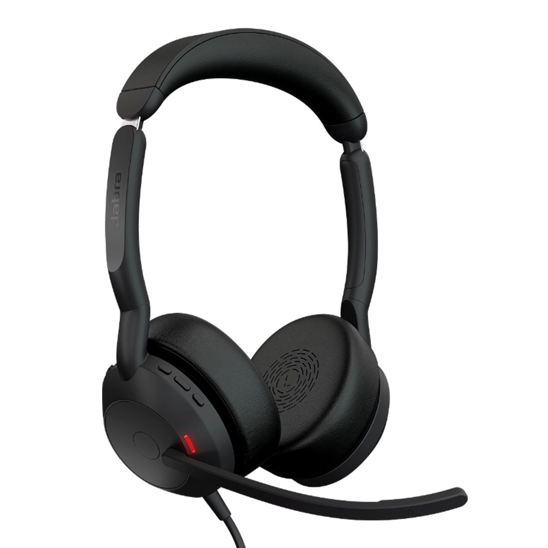 Jabra Evolve2 50, USB A, Stereo, UC, Active Noise Cancellation (ANC), Bluetooth Pairing, 4 Microphones for Audio Quality, Busylight, 0 Management