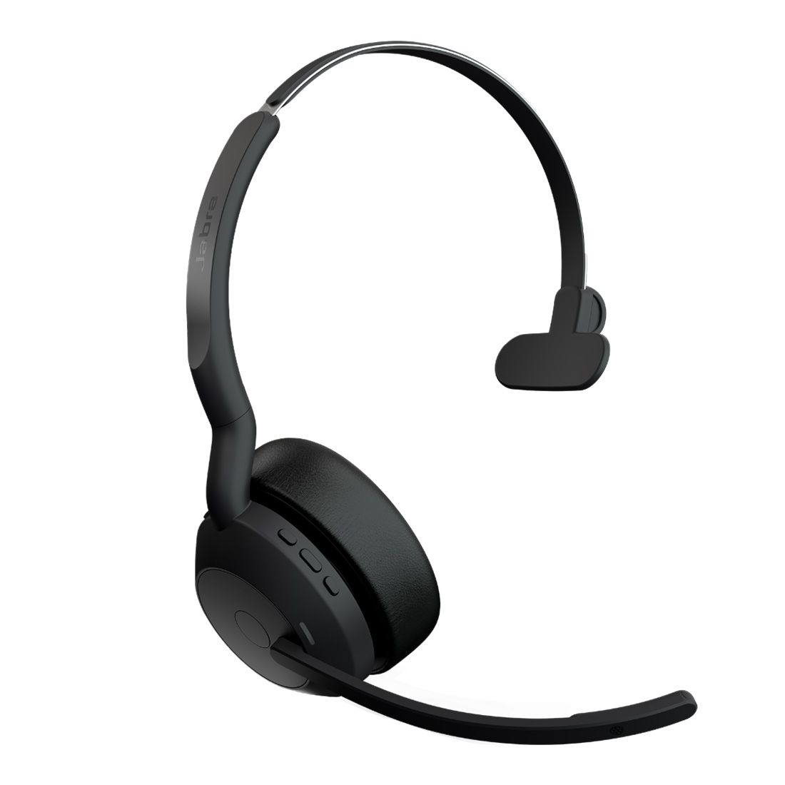 Jabra Evolve2 55, USB A, UC, Mono, Active Noise Cancellation (ANC), Link 380 Bluetooth® Adapter ,30m Wireless Range, 18 Hours Battery Life