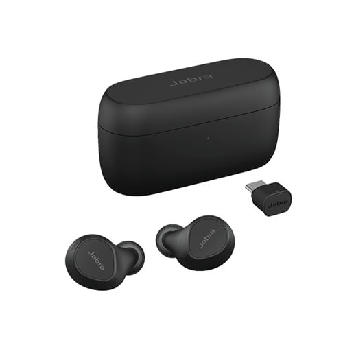 Jabra, Evolve2, Buds, UC, USB-C, Professional, Pocketable 0s.True Wireless Earbudsengineered for Hybrid Working, 8 Hours Battery, 33with Case, ANC