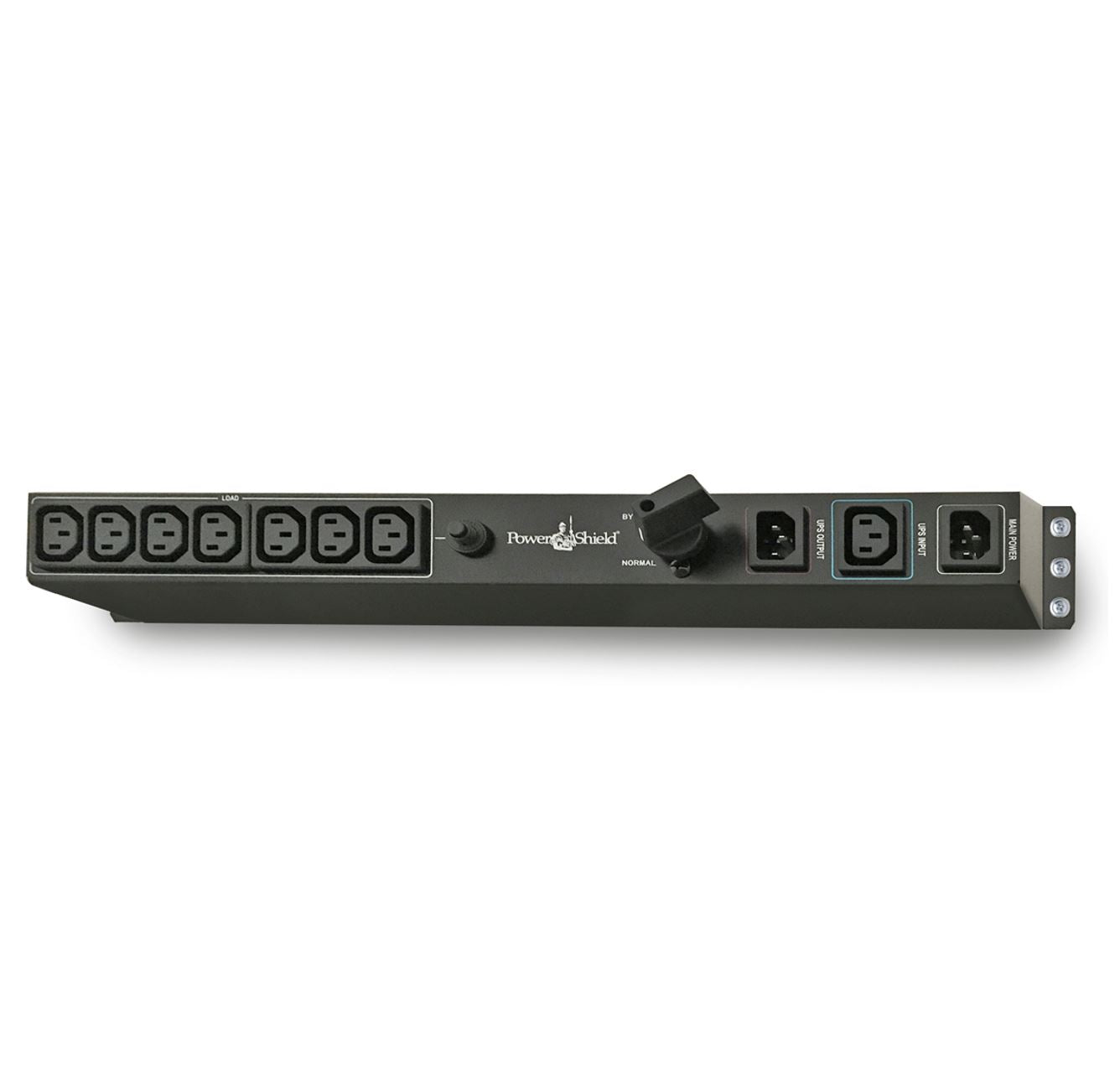 Powershield Rack Mount Bypass Switch Plus Hot Swap PDU for 1 & 2kVA, 1U, 10Amp Input