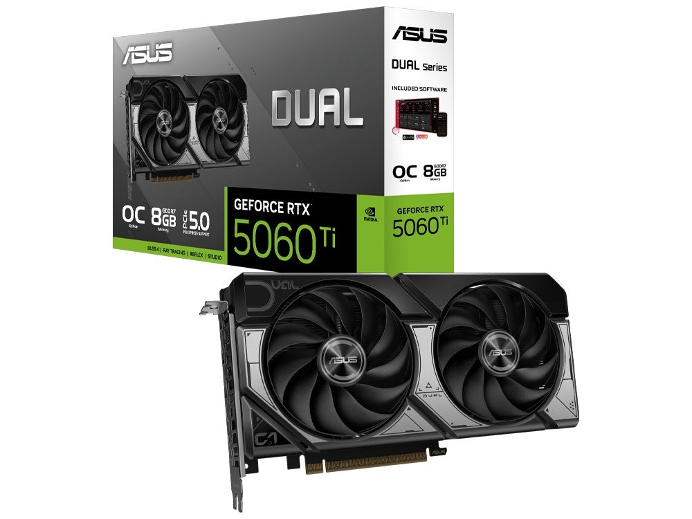 ASUS nVidia GeForce PRIME-RTX5060TI-O8G 5060 Ti 8GB GDDR7 OC Edition