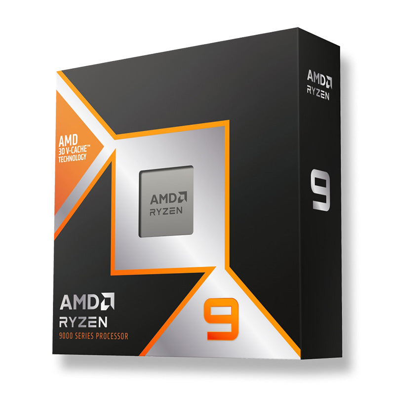 AMD Ryzen 9 9900X3D, 12Cores/24Threads, 120 watts, Max Freq 5.5Ghz, 140MB Cache, WOF, Radeon™ Graphics