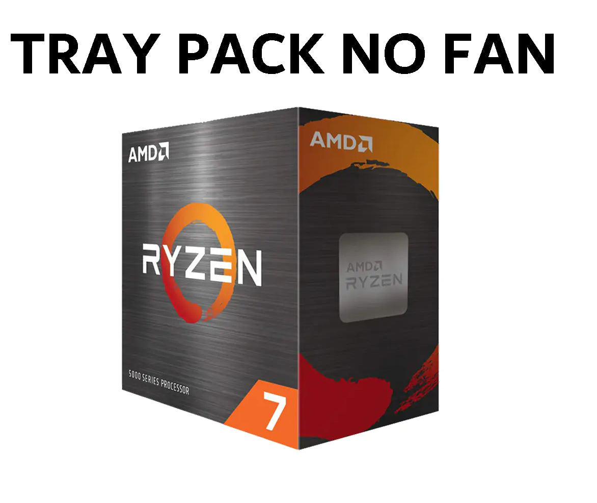 (Clamshell Needed) AMD Ryzen 7 2700X, 'TRAY', 8 Cores AM4 CPU, 4.35GHz 20MB 105W No Fan Clamshell or Ship Install On MB 1YW (AMDCPU) (TRAY-P)