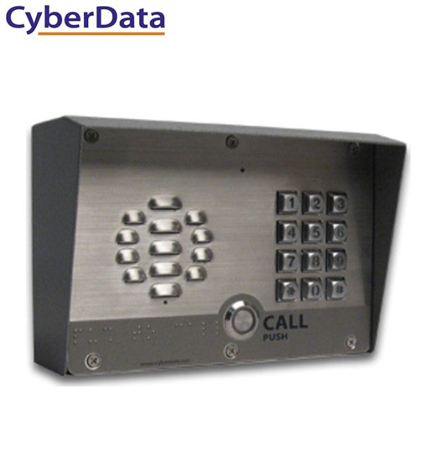 Cyberdata SIP Outdoor Intercom with Keypad. 2 years warranty, The Cybe