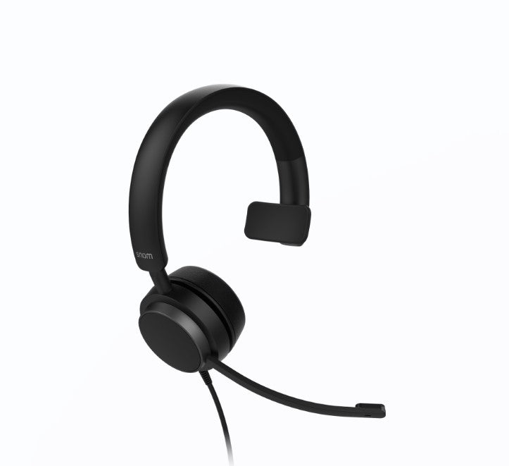SNOM A310M Headset, Wired Mono, Full band audio, High wearing comfort, Lightweight construction Ideal for working in 0 centers, sales