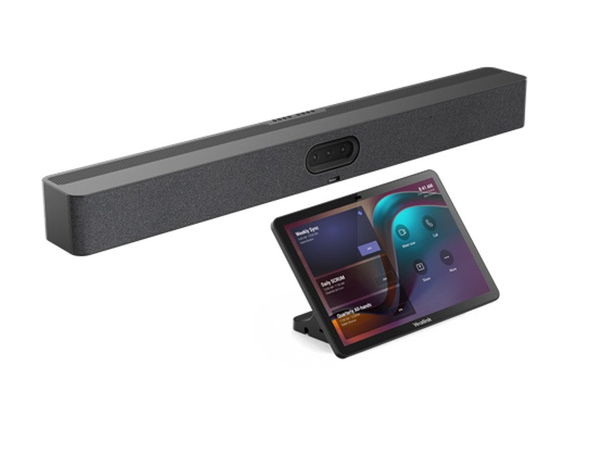 Yealink A50 MeetingBar + ViewSonic 98' 4K Display Bundle, AI Camera, 4×5W Speakers, 16 Mics, Wireless Casting, 24/7 Playback