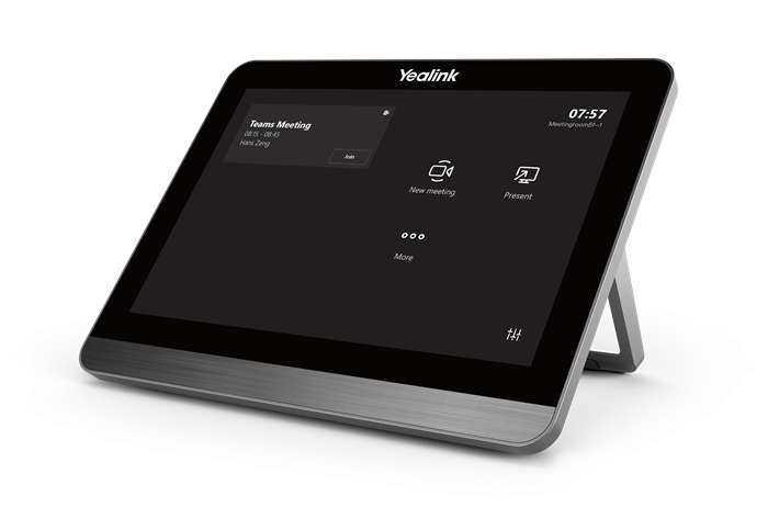 Yealink CTP18 Teams Collaboration Touch Panel, Annotation on Shared Content, Conference Control, Flexible Deployment, 8-Inch Touch Screen