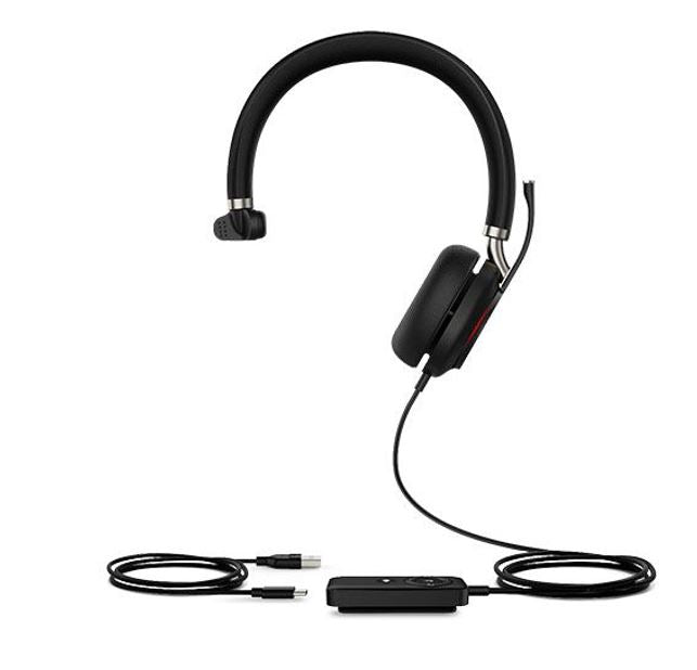 Yealink UH38 Mono USB and Bluetooth Headset,USB-A, UC 0 Controller, Dual Noise-Canceling Mics, Busy Light, Microsoft Teams & UC Certified, EOL