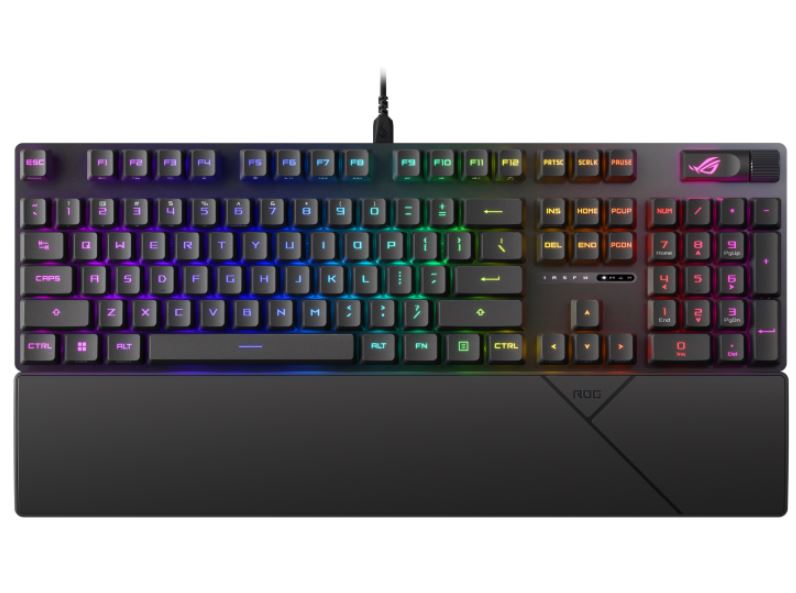 Corsair K70 PRO MINI WIRELESS RGB 60% Mechanical Gaming Keyboard, Backlit RGB LED, CHERRY MX SPEED, Black, White PBT Keycaps (LS)