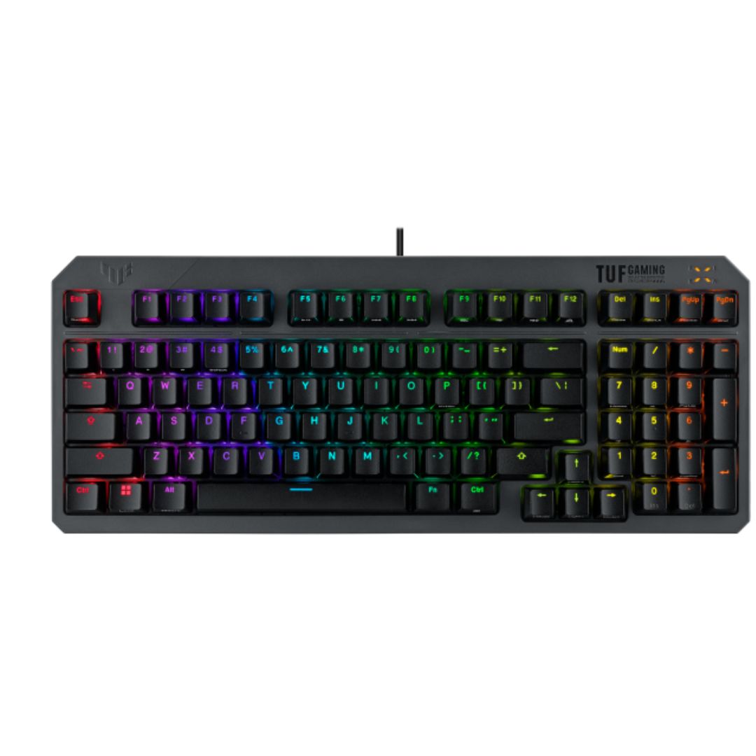 ASUS ROG STRIX SCOPE II 96 WL Snow Switch Wireless Gaming Mechanical Keyboard, Tri-mode Connection, Streamer hotkeys, PBT Keycaps (White)