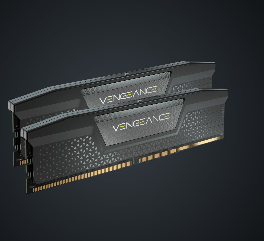 Corsair Vengeance RGB 32GB (2x16GB) DDR5 UDIMM 6000MHz C36 1.4V Desktop Gaming Memory Black Mac