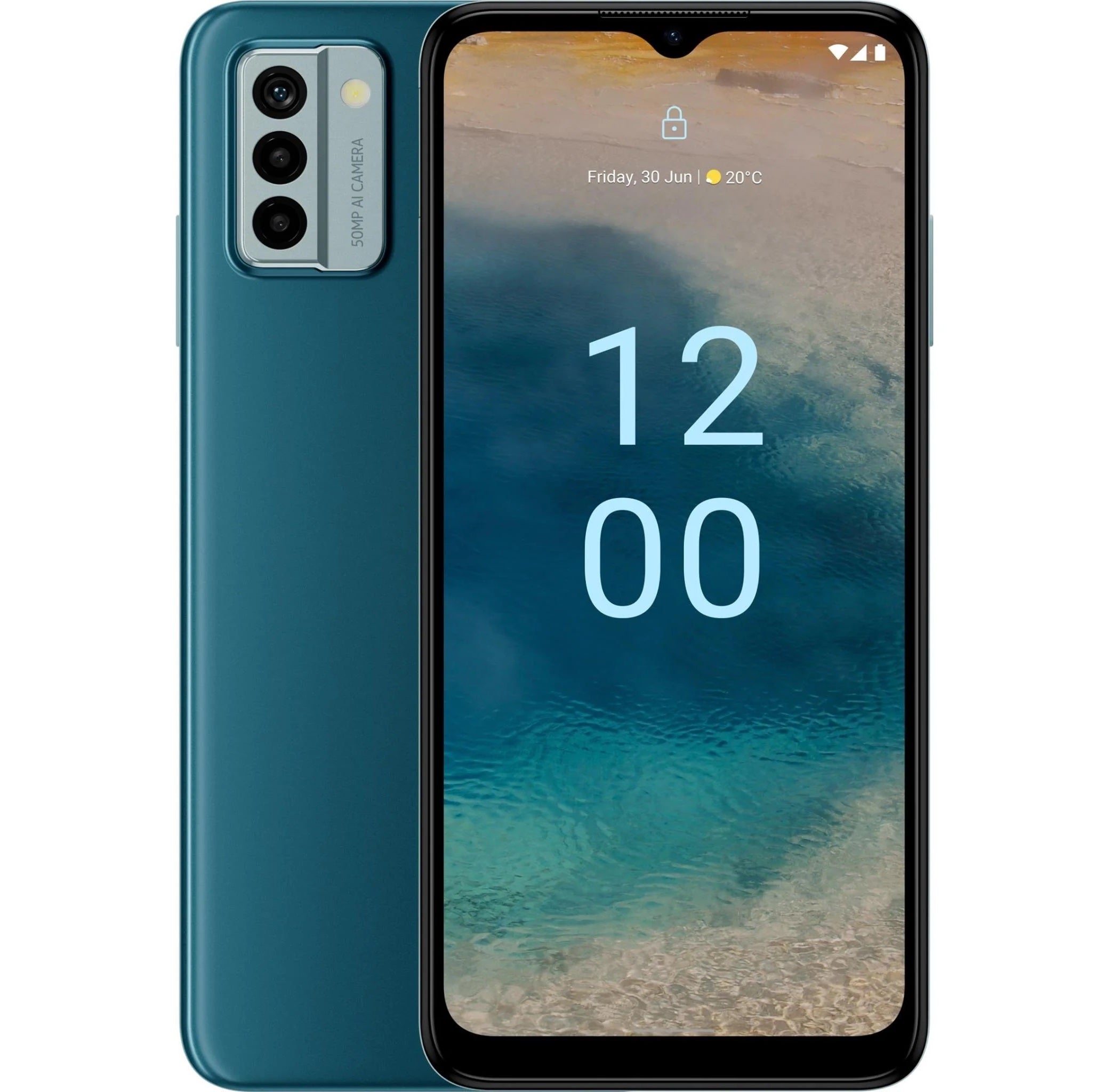 Nokia G22 4G 128GB - Lagoon Blue (101S0609H077)*AU STOCK*, 6.52', 4GB+2GB(Virtual RAM)/128GB, 50MP/8MP, Dual SIM, 5050mAh, 2 Years Warranty