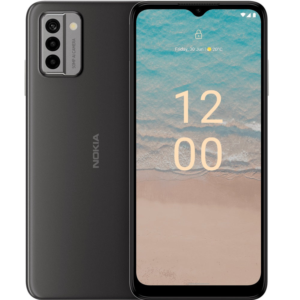 Nokia G22 4G 128GB - Meteor Grey (101S0609H078)*AU STOCK*, 6.52', HD+,90Hz,4GB+2GB(Virtual RAM)/128GB, 50MP/8MP, Dual SIM, 5050mAh, 2 Years Warranty