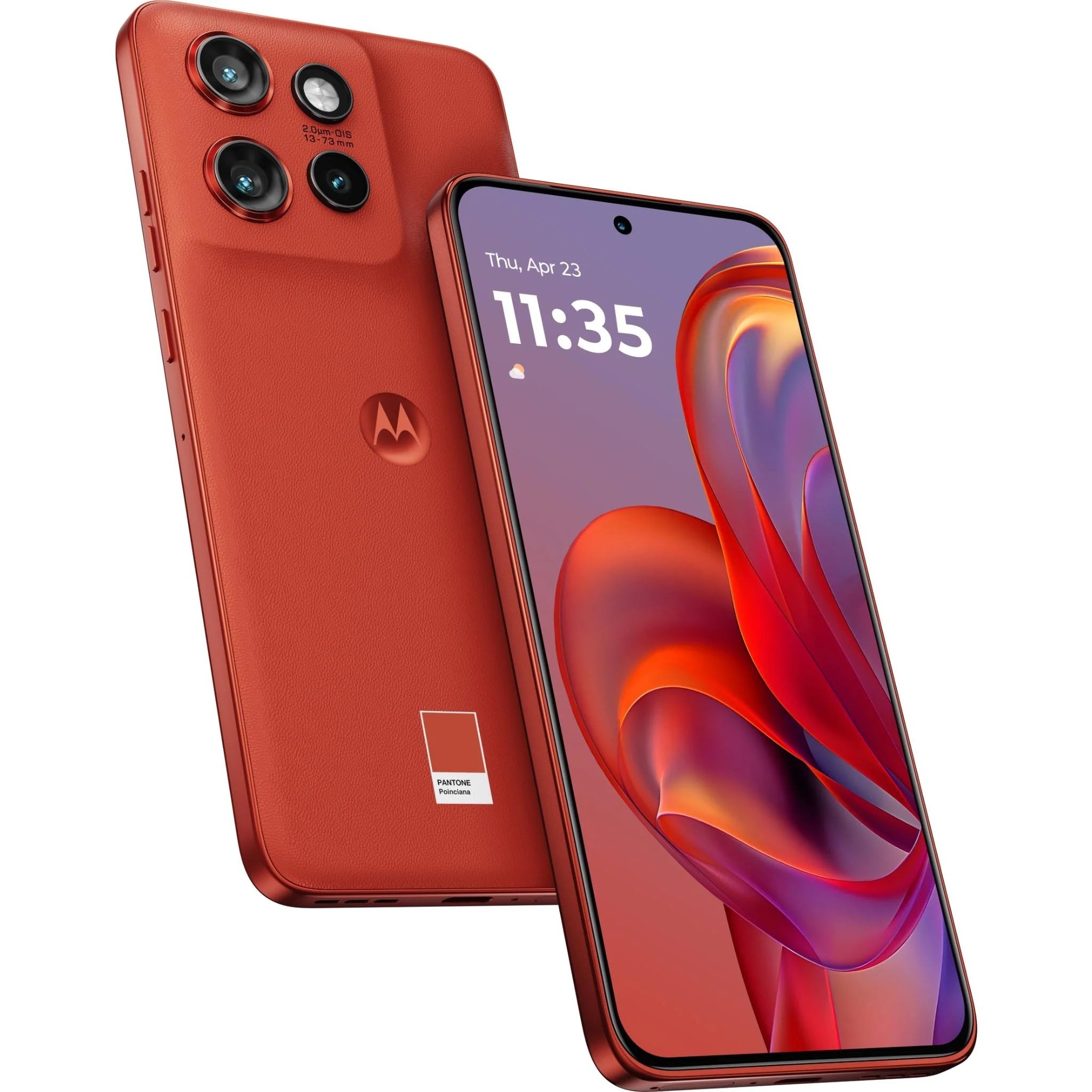 Motorola EDGE 50 NEO 5G 256GB- Pantone Poinciana*AU STOCK*,6.4',OLED,12GB/256GB,50MP/32MP,Water Protection,4310mAh,2Years Warranty