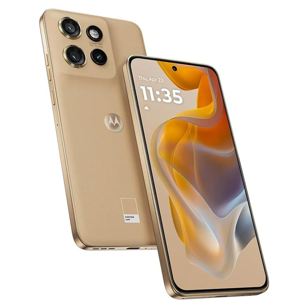 Motorola EDGE 50 NEO 5G 256GB- Pantone Latte*AU STOCK*,6.4',OLED,12GB/256GB,50MP/32MP,Water Protection,4310mAh,2Years Warranty
