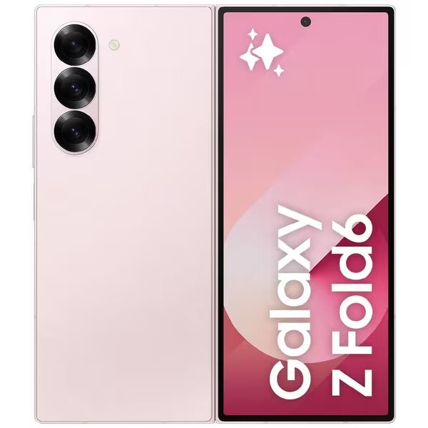 Samsung Galaxy Z Fold6 5G 1TB - Pink*AU STOCK*, 7.6', QXGA+, 120Hz, 12GB/1TB, 50MP/10MP, Single SIM + eSIM, 4400mAh,2 Years Warranty
