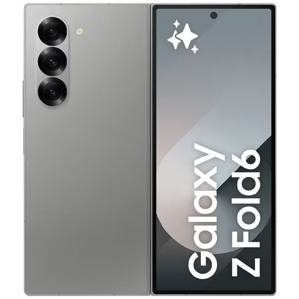 Samsung Galaxy Z Fold6 5G 256GB - Silver Shadow*AU STOCK*, 7.6', QXGA+, 120Hz, 12GB/256GB, 50MP/10MP, Single SIM + eSIM, 4400mAh,2 Years Warranty