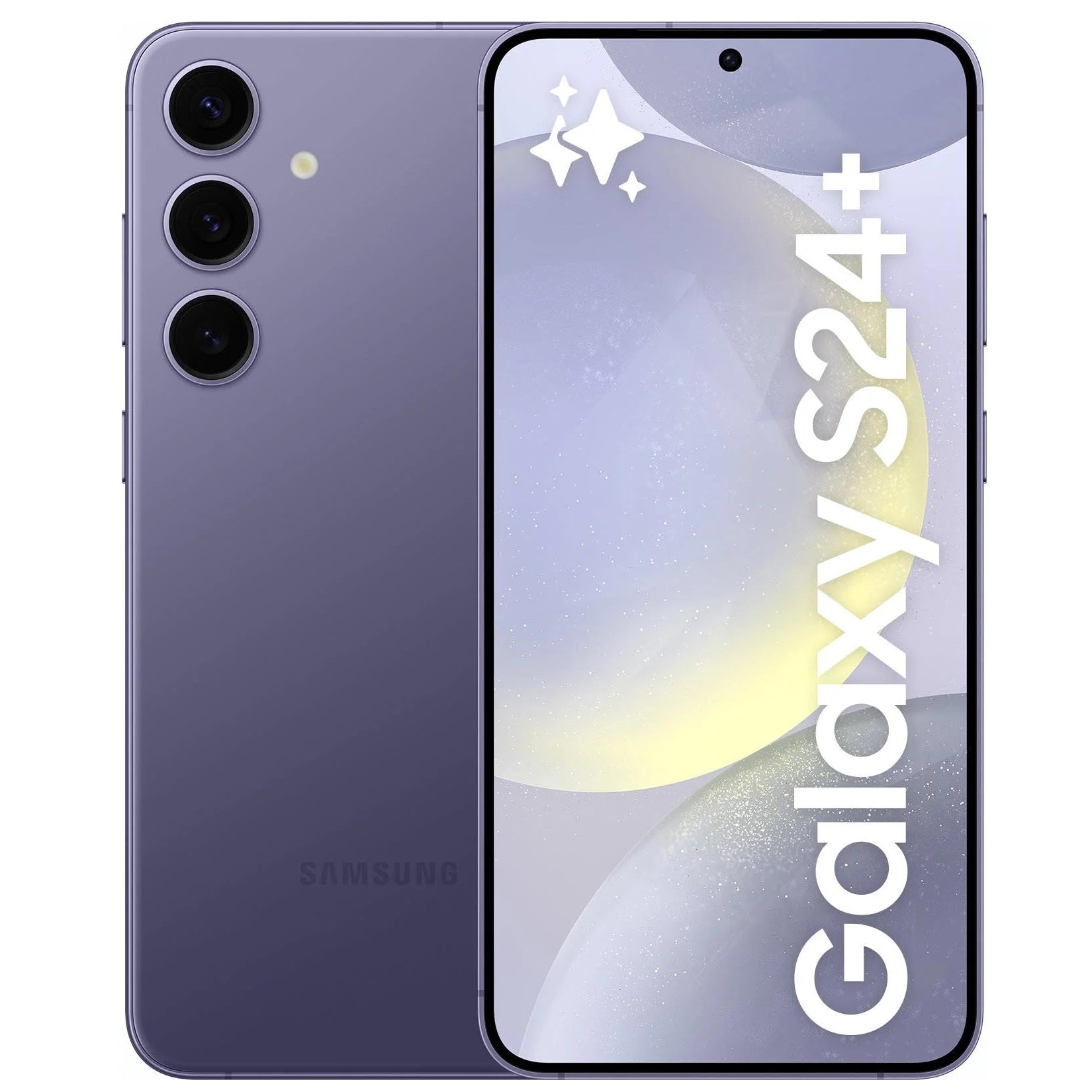 Samsung Galaxy S24+ 5G 512GB - Cobalt Violet*AU STOCK*, 6.7',Quad HD+, 120Hz, 12GB/512GB, 50MP/12MP, Single + eSIM, AI, 4900mAh,2 Years Warranty