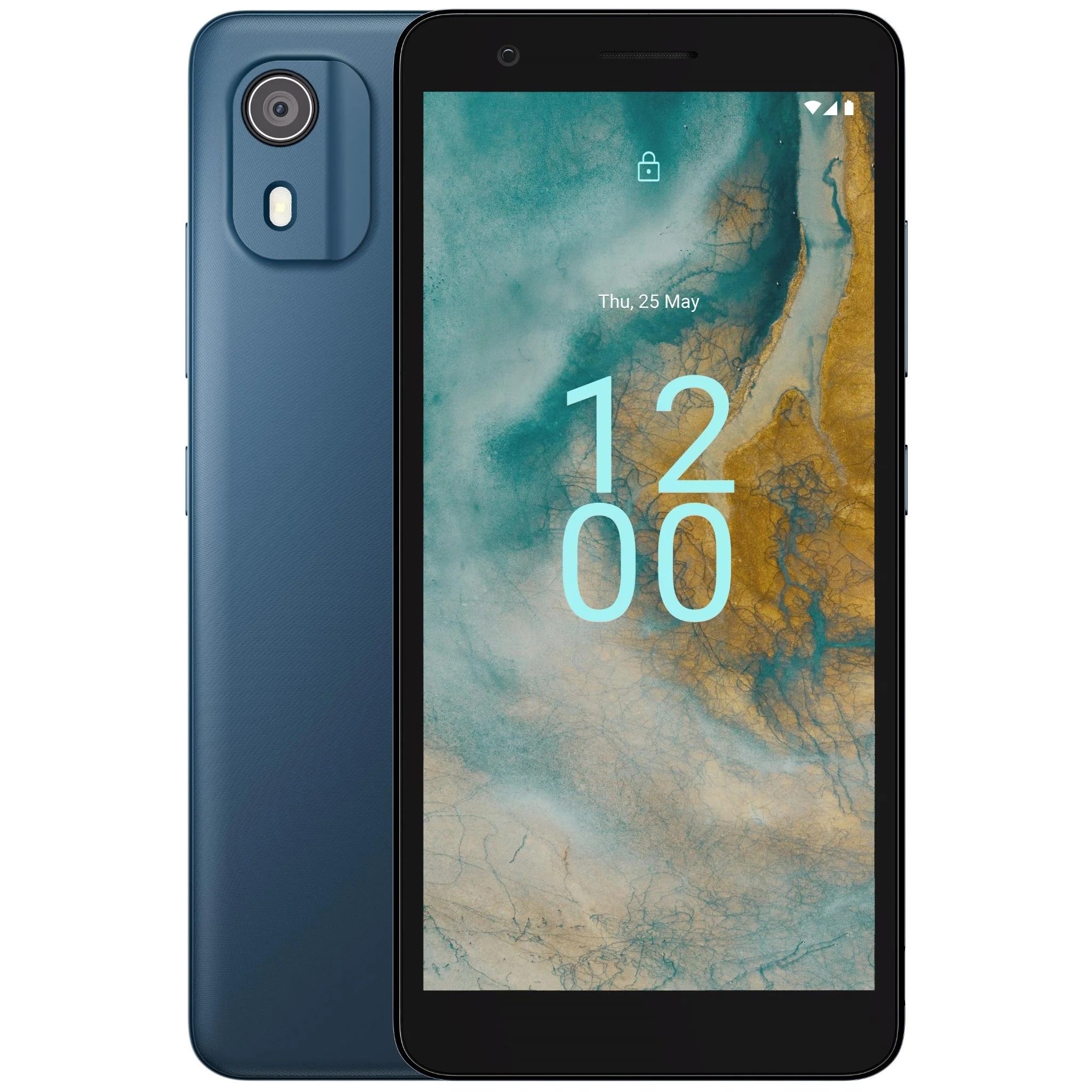 Nokia C02 4G 32GB - Dark Cyan (SP01Z01Z3159Y)*AU STOCK*, 5.45', 2GB/32GB, 5MP/2MP, IP52, Dual SIM, 3000mAh, 2 Years Warranty