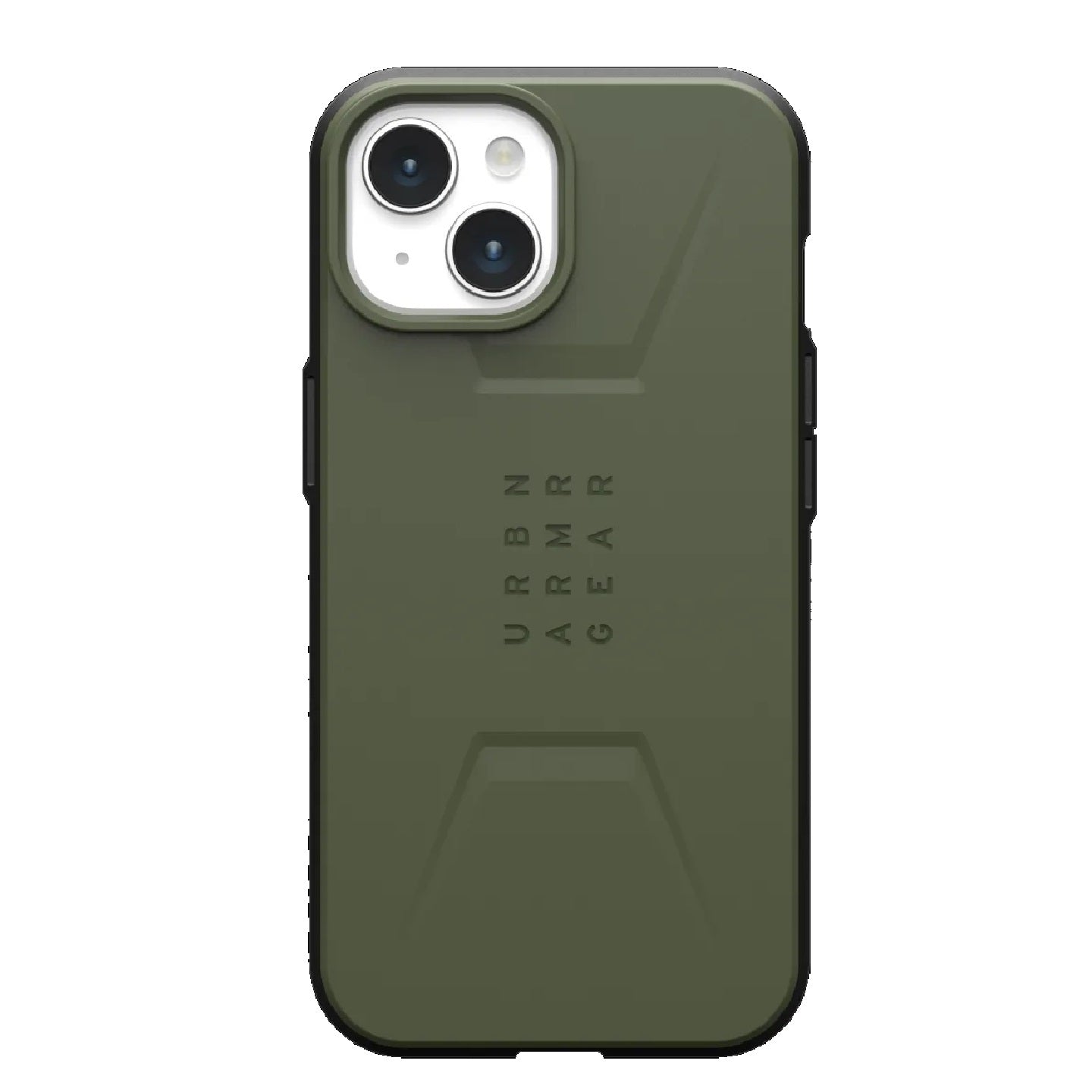 UAG Civilian MagSafe Apple iPhone 15 (6.1') Rugged Case - Olive Drab (114287117272),20ft. Drop Protection(6M),Raised Screen Surround,10 Years Warranty