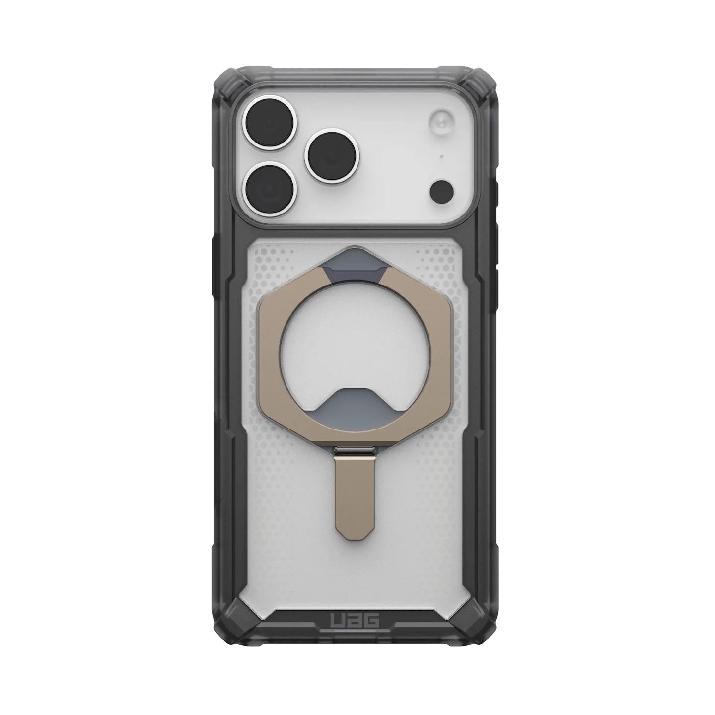 UAG Plasma XTE MagSafe Apple iPhone 17 Pro (6.3') Rugged Case - Ash/Titanium (114527113136), 20ft. Drop Protection (6.1M), 1 Years Warranty