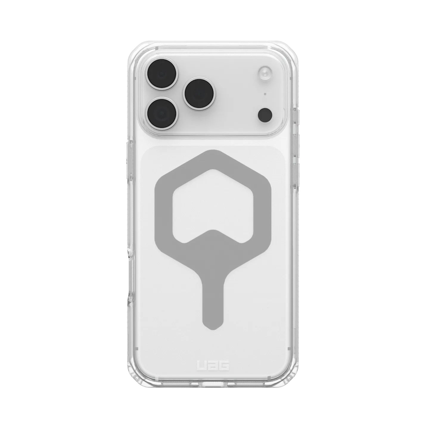 UAG Plyo MagSafe Apple iPhone 17 Pro Max (6.9') Rugged Case - Ice/Silver (114530114333), 16ft. Drop Protection (4.9M), 10 Years Warranty