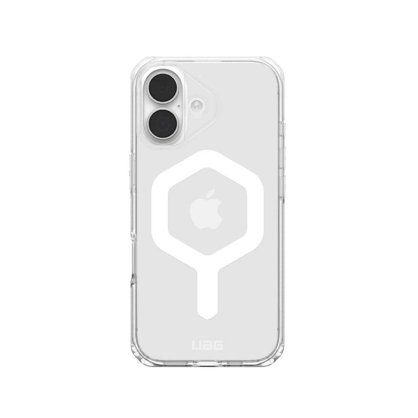 UAG Plyo MagSafe Apple iPhone 17 (6.3') Rugged Case - Ice/White (114531114341), 16ft. Drop Protection (4.9M), Impact Resistance, 10 Years Warranty