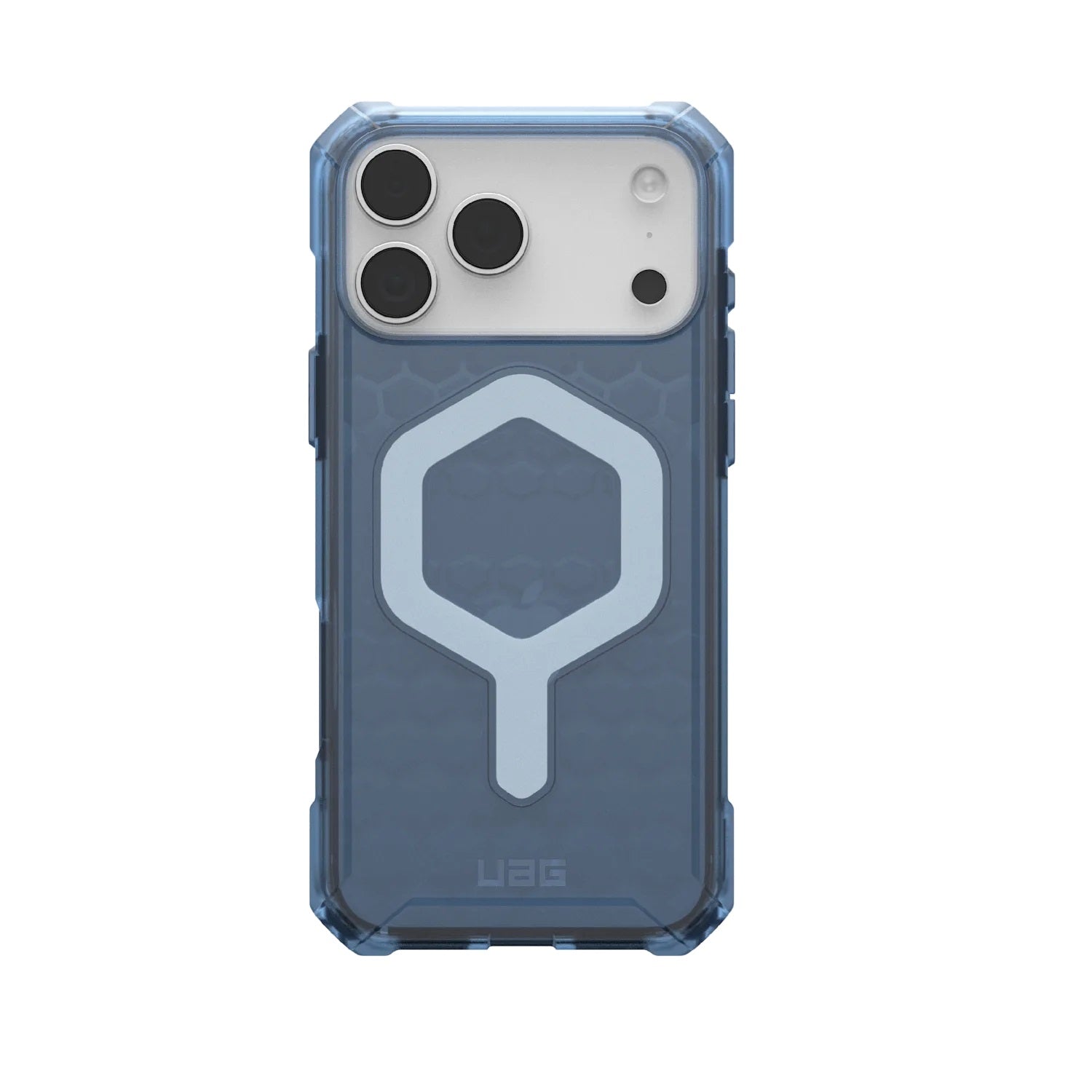 UAG Essential Armor MagSafe Apple iPhone 17 Pro (6.3') Rugged Case - Cloud Blue (114540114151), 15ft. Drop Protection (4.6M), 10 Year Warranty