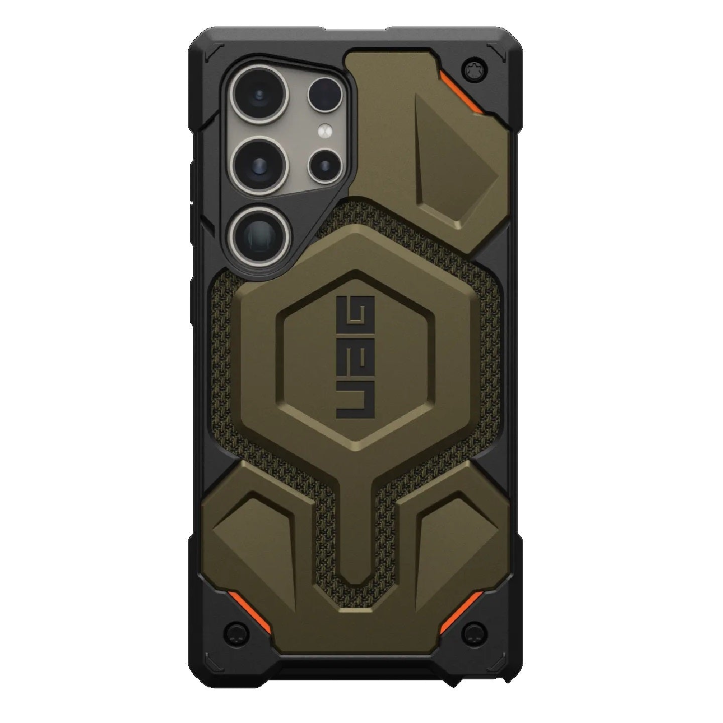UAG Monarch Kevlar Samsung Galaxy S24 Ultra 5G (6.8') Rugged Case - Elemental Green (21441511397B),20ft. Drop Protection (6M), 10 Years Warranty