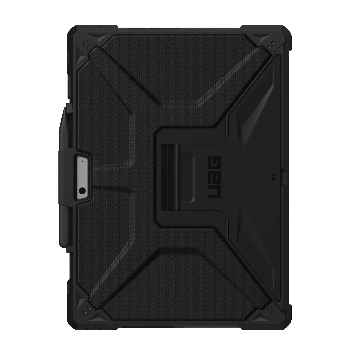 UAG Metropolis Microsoft Surface Pro 11/Pro 10/Pro 9 Rugged Case - Black (324013114040), DROP+ Military Standard, Armored Shell, 10 Year Warranty
