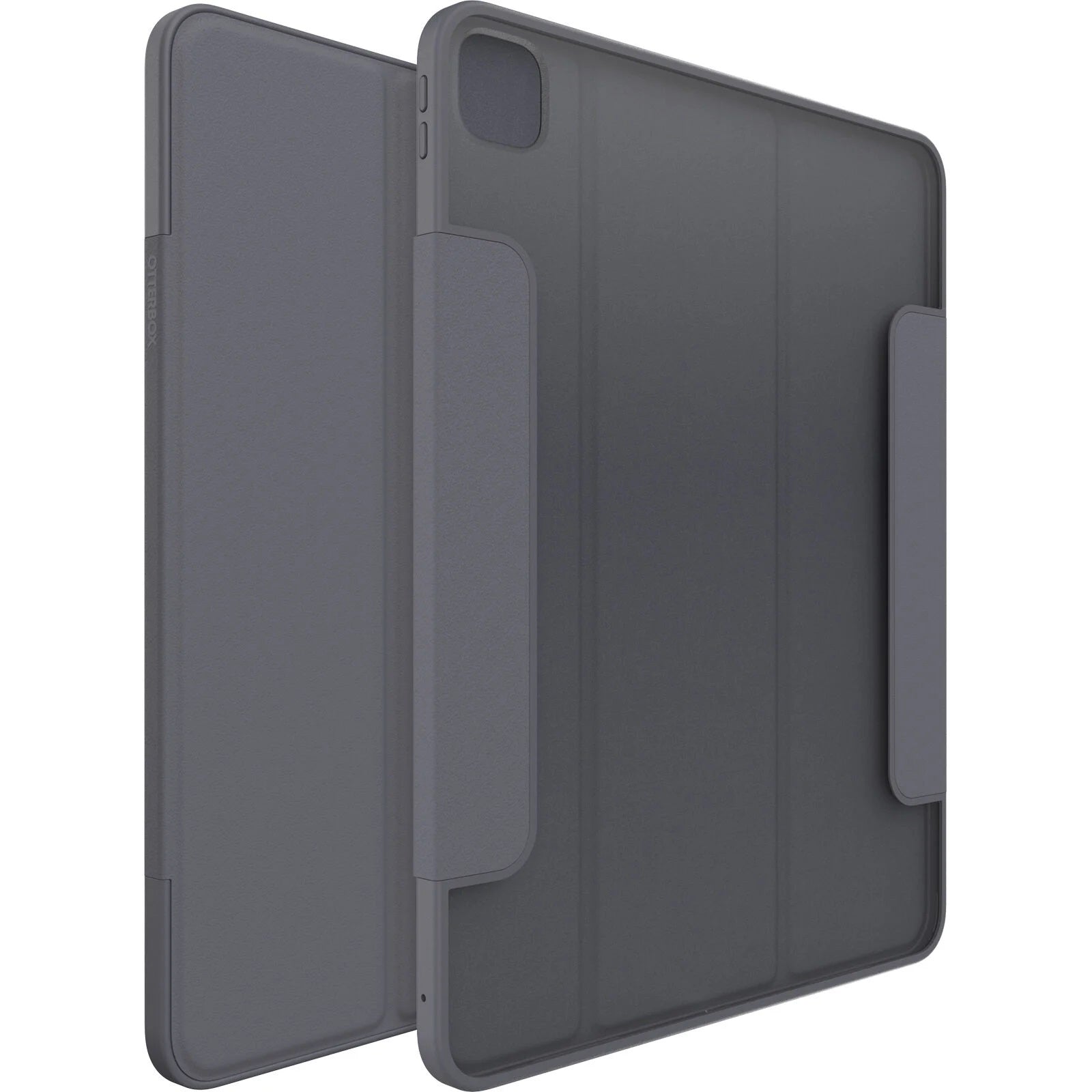 OtterBox Symmetry Folio Apple iPad Pro M4 (13') (7th Gen) Case Thunderstorm (Black) - (77-95261), Multi-Position Stand, Pencil Holder,7 Years Warranty