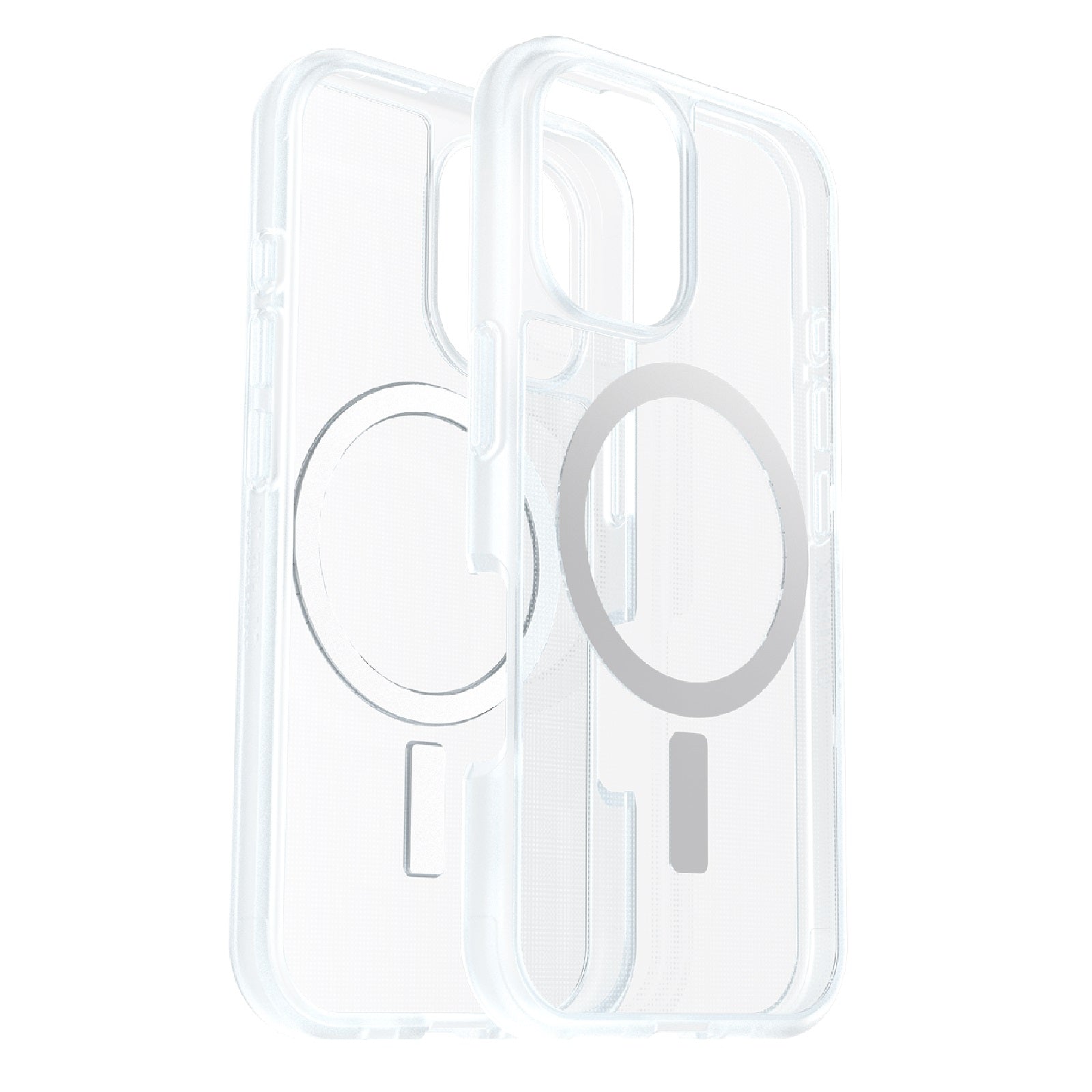 OtterBox React MagSafe Apple iPhone 16 (6.1') Case Clear - (77-96245),DROP+ Military Standard,Hard case with Soft Grip Edges, 7 Years Warranty
