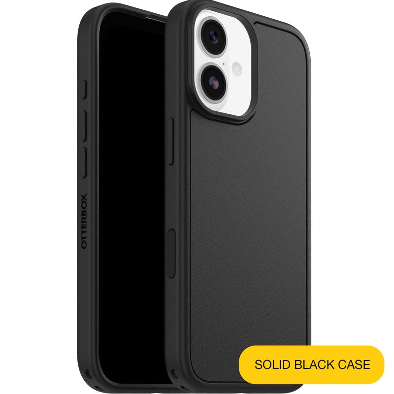 OtterBox Symmetry MagSafe Apple iPhone 17 (6.3') Case Black - (77-99413), DROP+ 3X Military Standard, Raised Edges, Hassle-Free, 7 Years Warranty