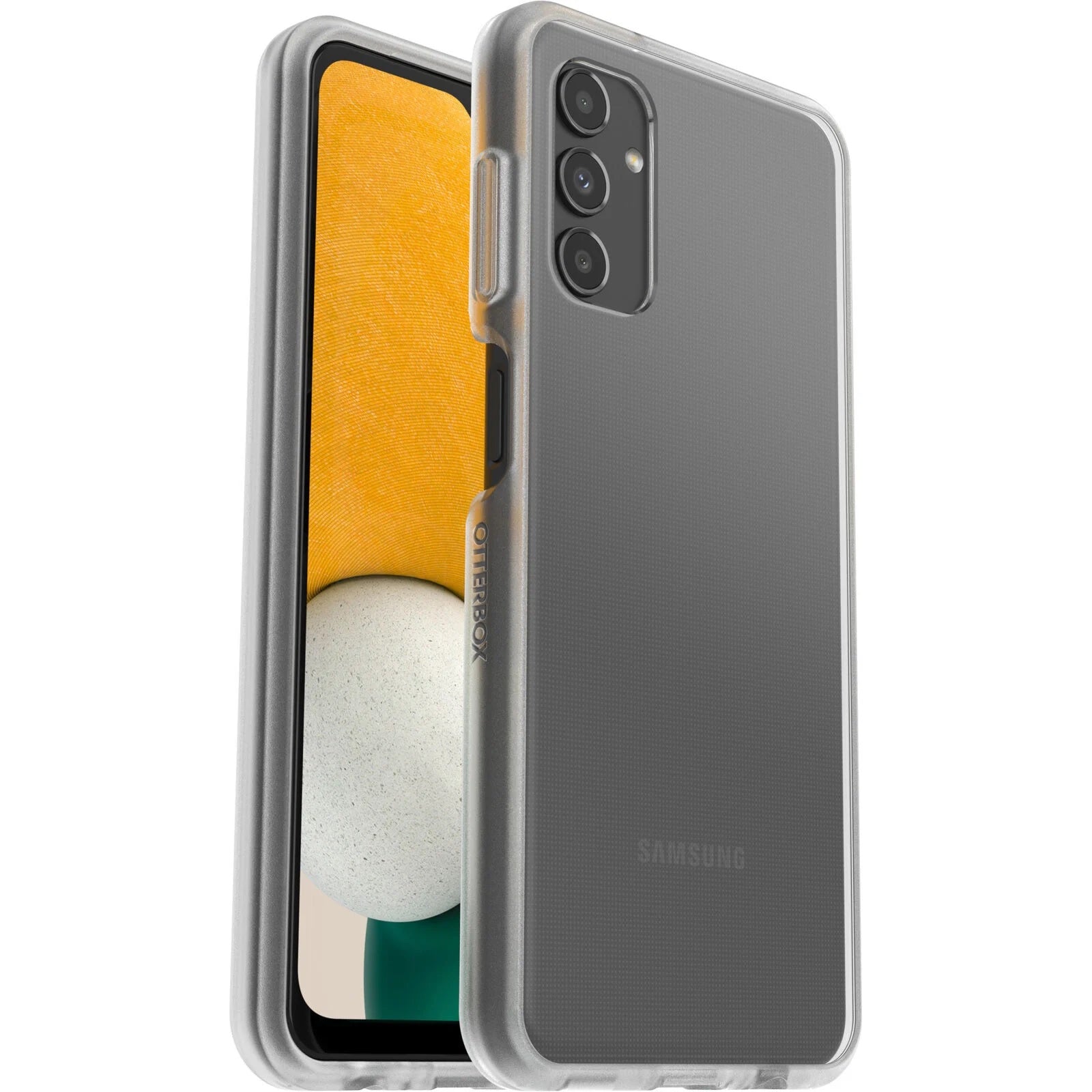 OtterBox React Samsung Galaxy A04s 4G / Galaxy A13 5G (6.5') Case Clear - (77-86966), Antimicrobial,DROP+ Military Standard, 7 Years Warranty
