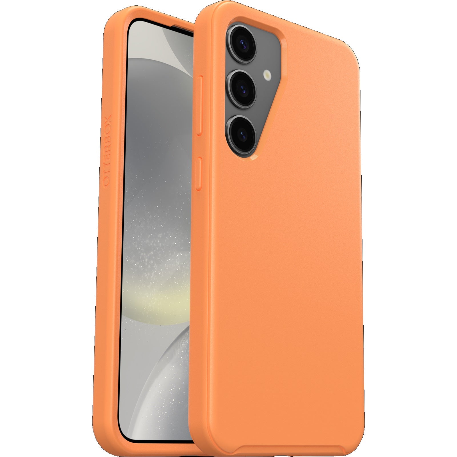 OtterBox Symmetry Samsung Galaxy S24+ 5G (6.7') Case Orange - (77-94555),DROP+ 3X Military Standard, Ultra-Sleek Design, 7 Years Warranty