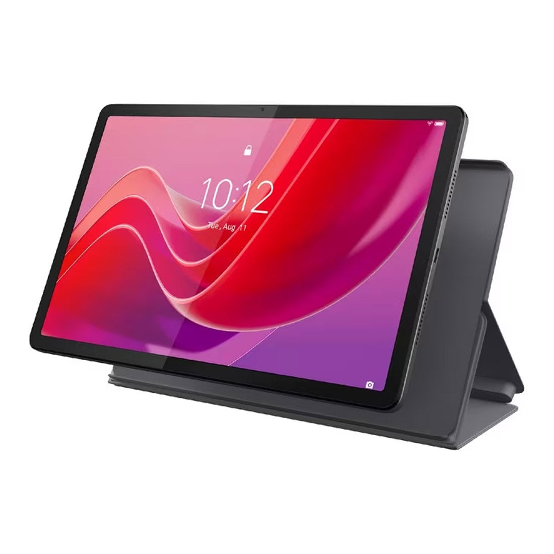Lenovo Tab M11 Folio Case - Grey (ZG38C05461), Brimless Style, Dop Proof, Dust-Resistant, shock-Resistant, stand mode, 1 Year Warranty