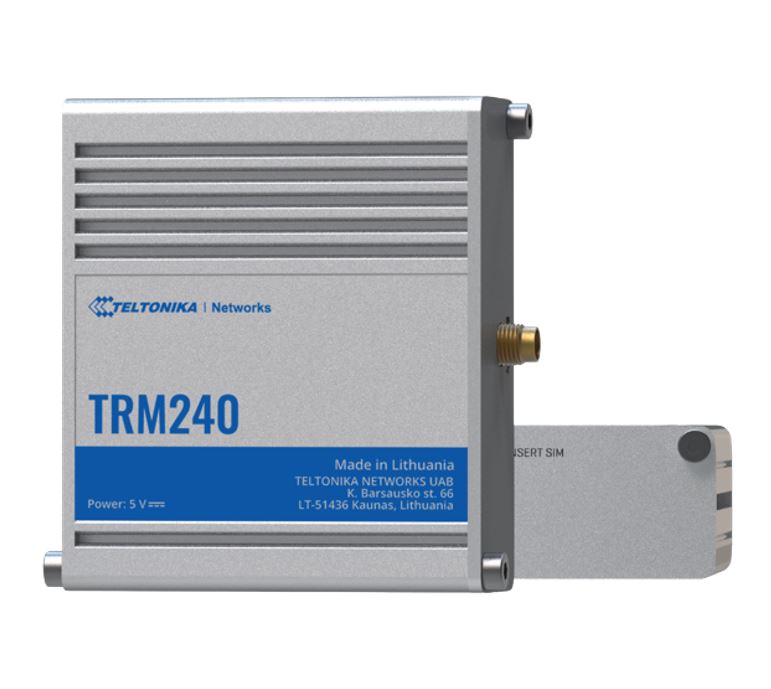 Teltonika Industrial Cellular Modem, 4G/LTE (Cat 1), USB LTE Cat 1 Modem with a Rugged Housing and External Antenna Connector, PSU excluded