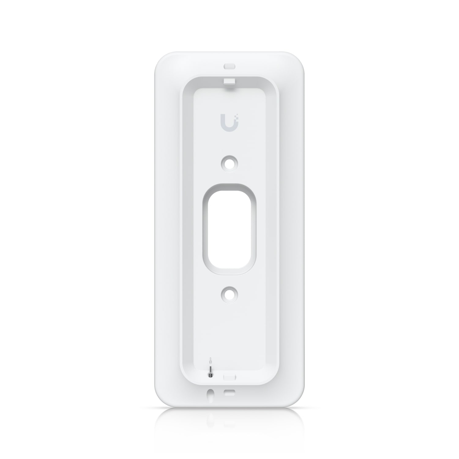 Ubiquiti G4 Doorbell Pro PoE Gang Box Mount, White,Secure, Flat/ 25° Angled Wedge Angled Mounting Plate, Compatible NHU-UVC-G4-DBELL-POE, 2Yr Warr
