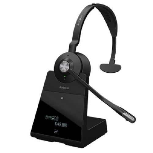 Jabra Engage 75 Mono Wireless Headset, DECT, 150m range, 3x Wireless Density, ANC, 13 Hours Talk Time, Busylight, Connect 5 Devices, Rich 0 Data *L