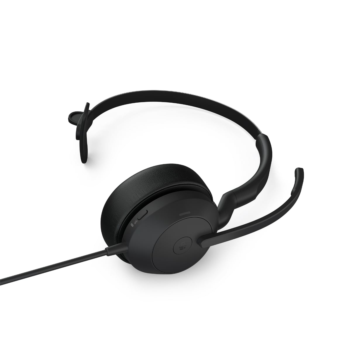 Jabra Evolve2 50, USB A, Mono, MS Teams, Active Noise Cancellation (ANC), Bluetooth Pairing, 4Microphones for Audio Quality, Busylight, 0 Managemet
