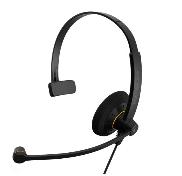 EPOS | Sennheiser IMPACT SC 30 USB ML, Monaural Wideband Office headset, Integrated 0 Control, USB connect, Activegard Protect, Noise Cancellation